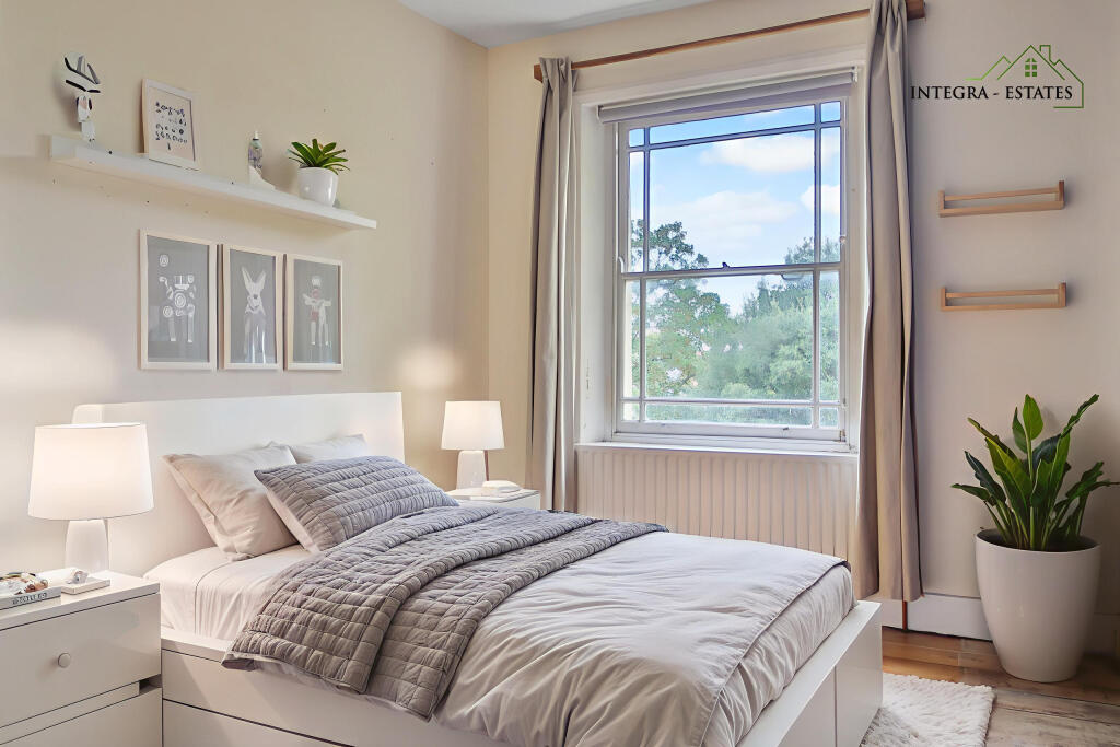 Staged Bedroom 2 Image.