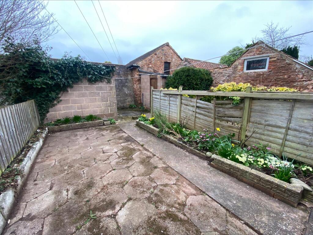 Rear garden