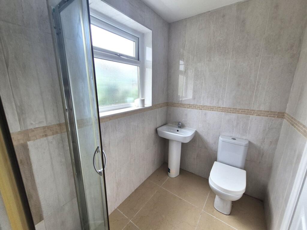 Downstairs shower room