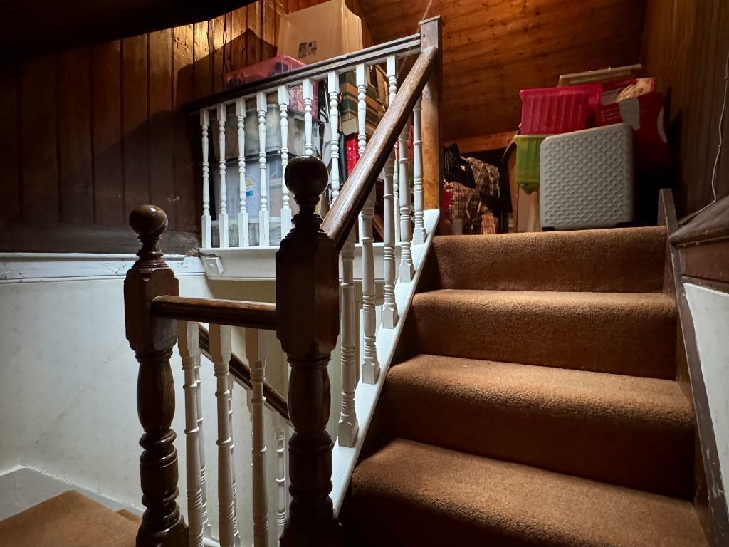 Stair access to open attic area (SF)