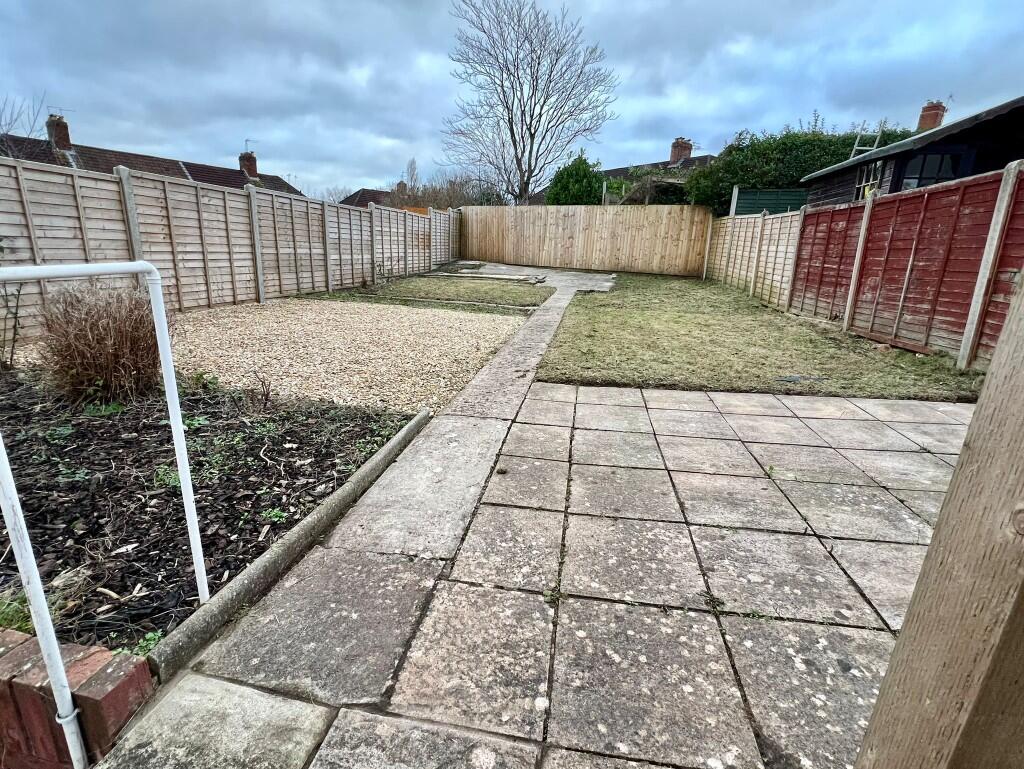 Rear garden