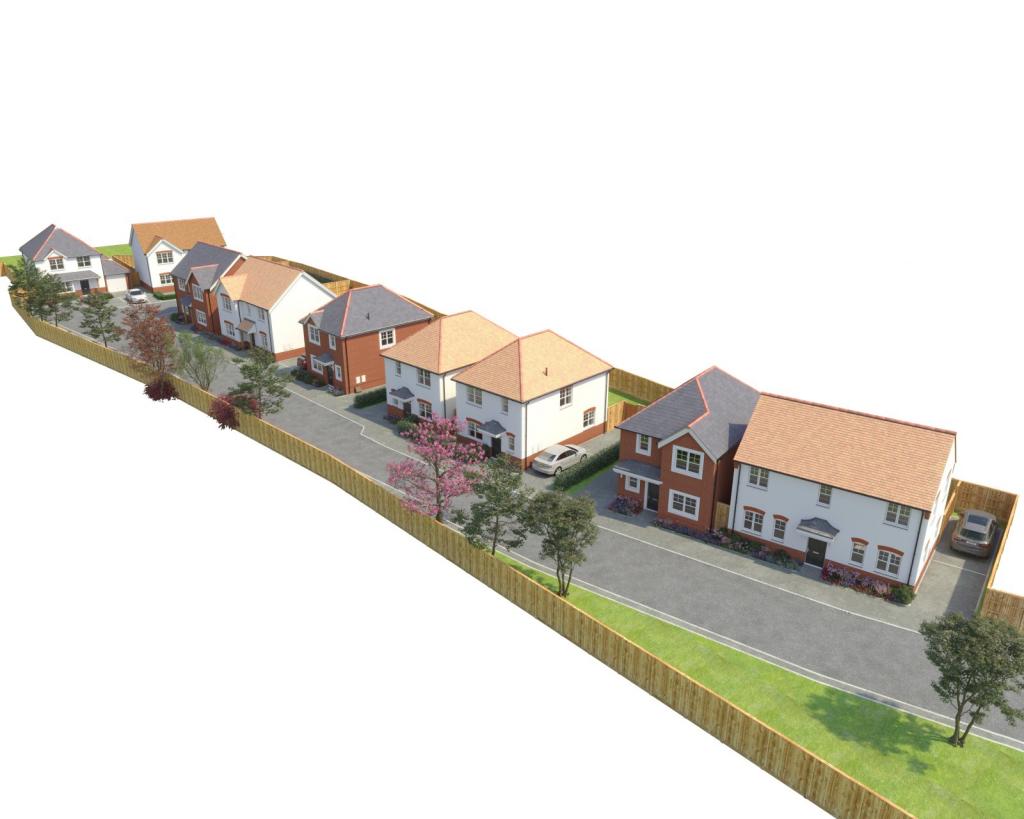 Aerial Street Scene