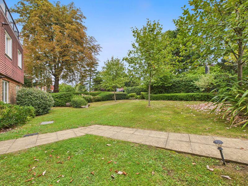 Communal front garden