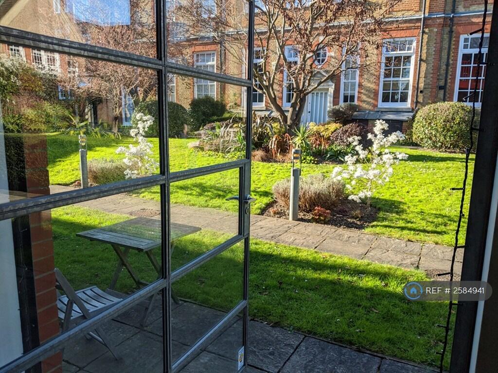 Kitchen Door Opens On To The Gardens