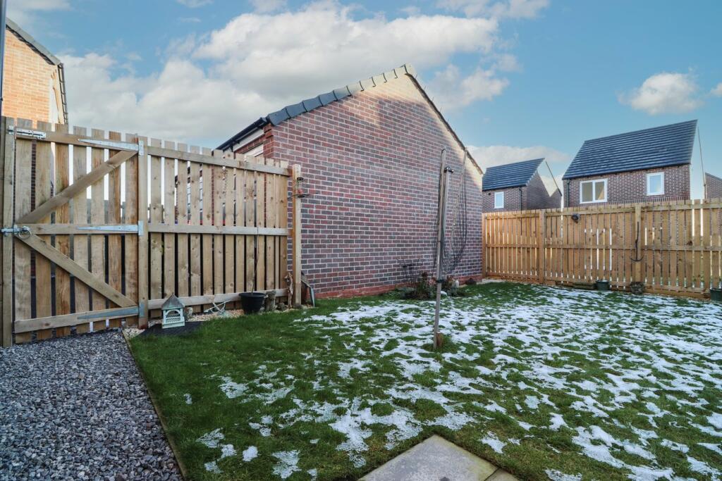 Rear garden