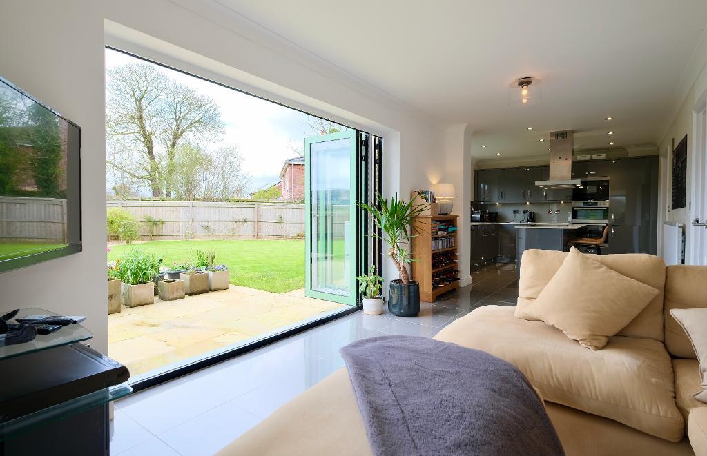 Rear bi-fold doors
