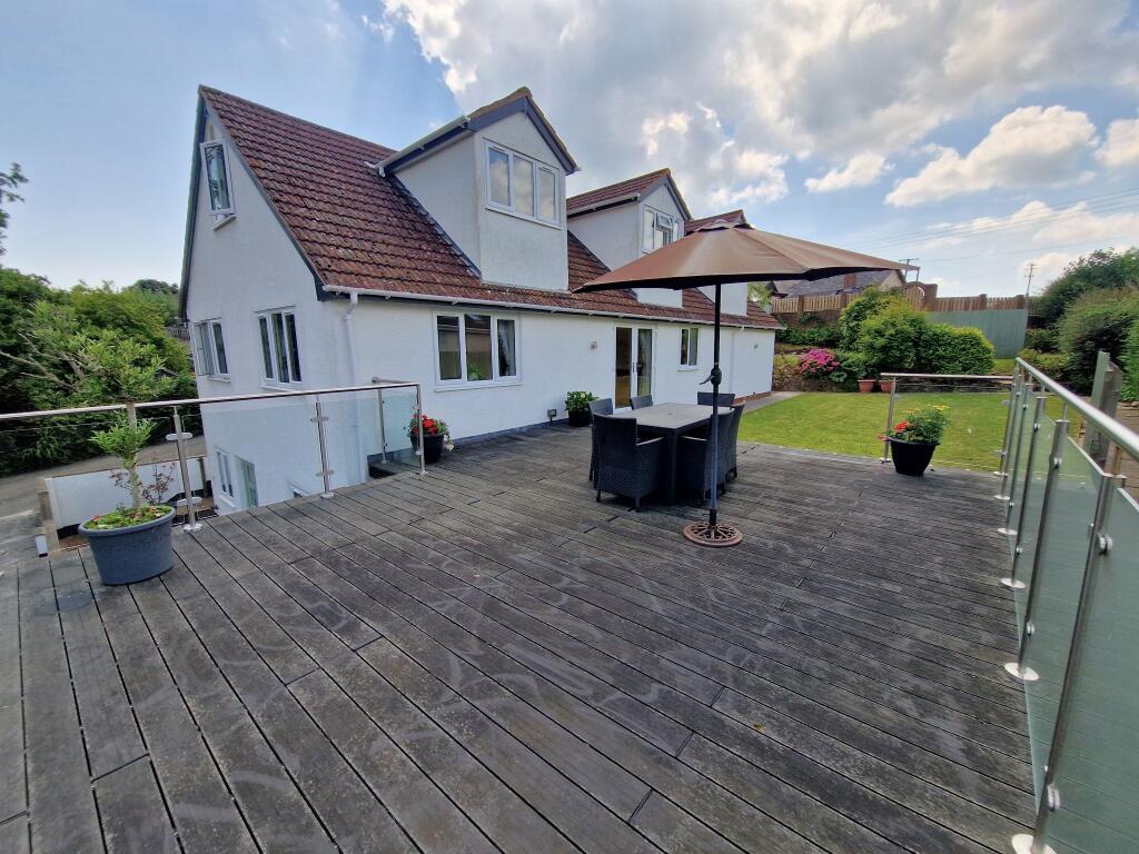 Rear of Property &amp; Sun Terrace