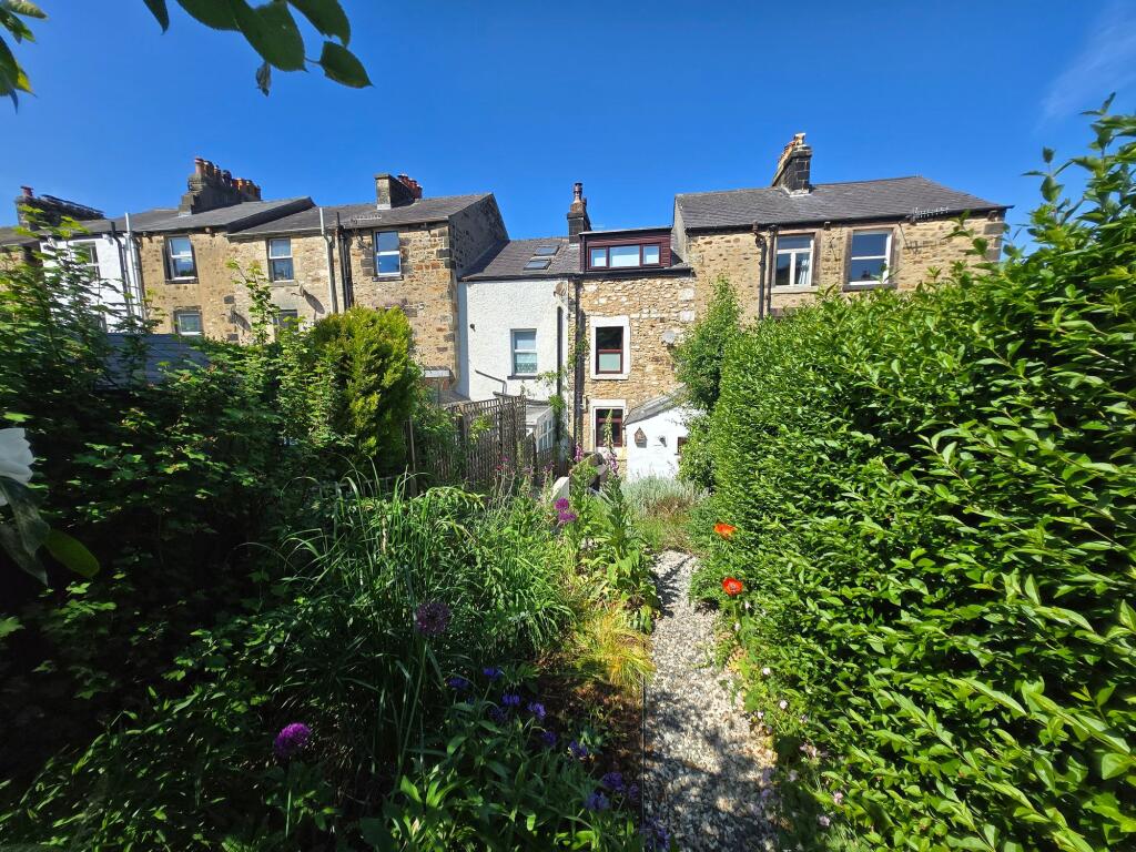Looking down the tiered Garden - part way