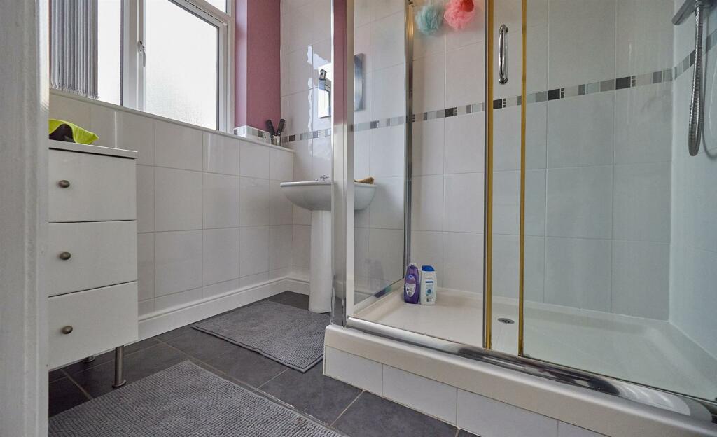 Rear Refitted Shower Room