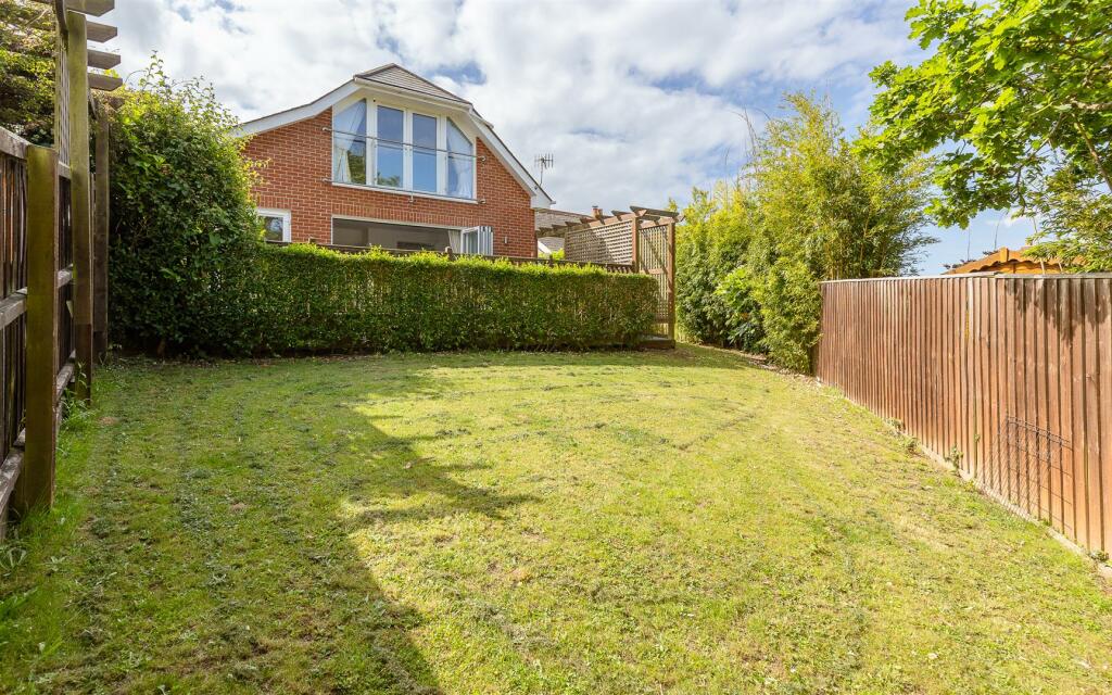 Rear garden