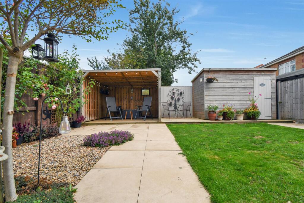 Rear garden