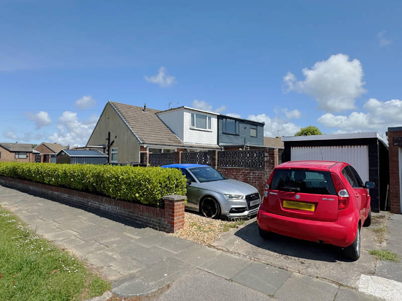 Rear and Side of Property