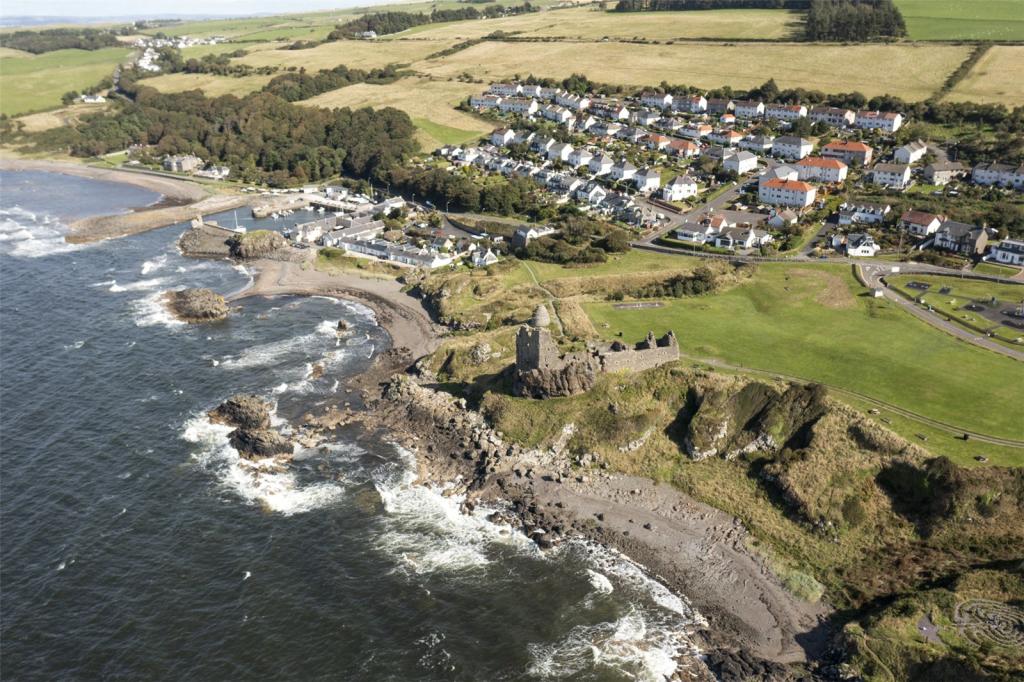 Aerial Of Castle