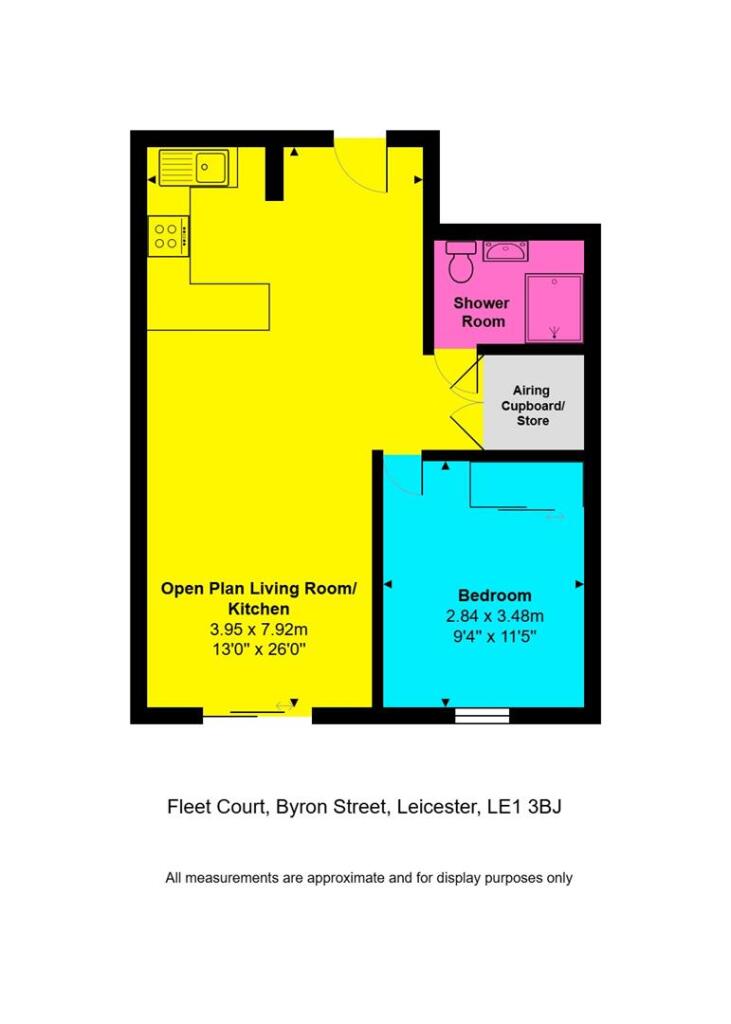 C73 Fleet Court, 10 Byron Street, Leicester, LE1 3