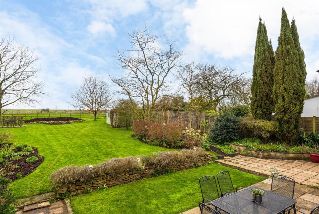 Rear garden