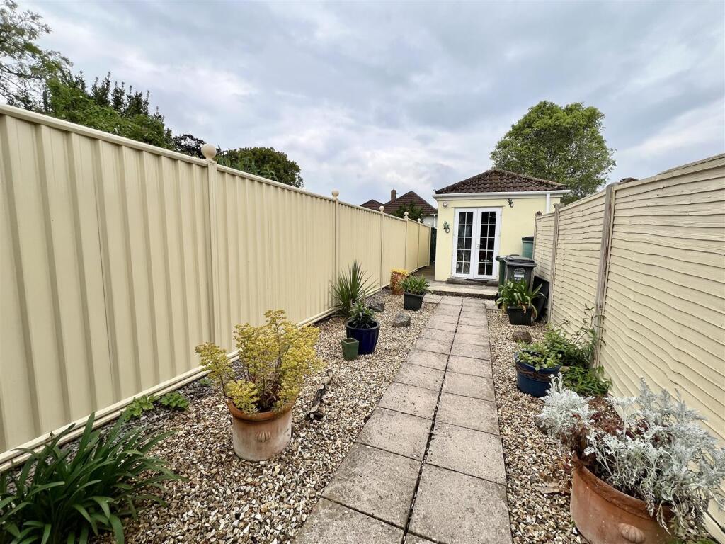 Garden with Access to Garage &amp; Driveway