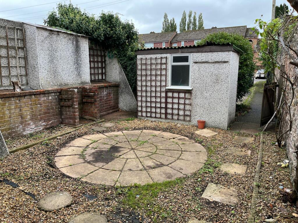 Rear garden