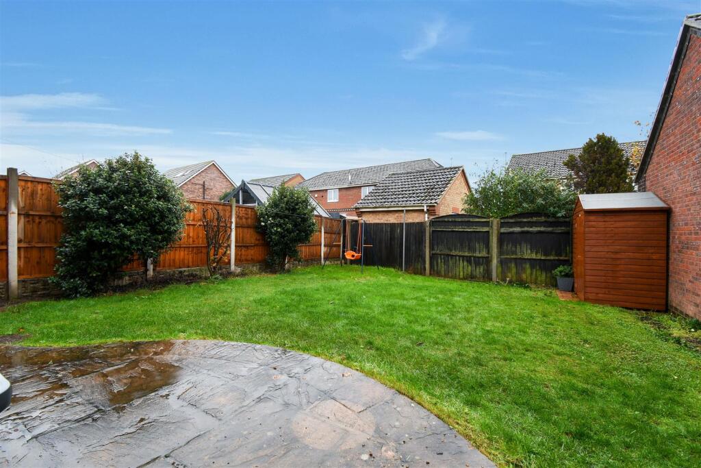 Rear garden