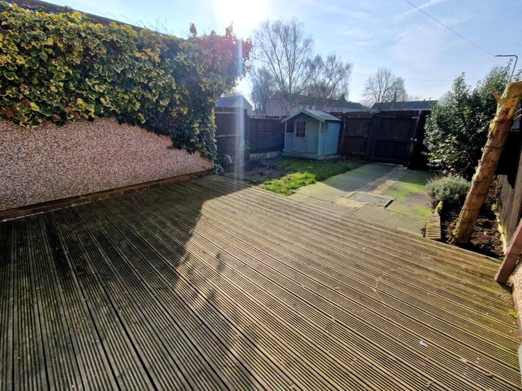 Rear garden