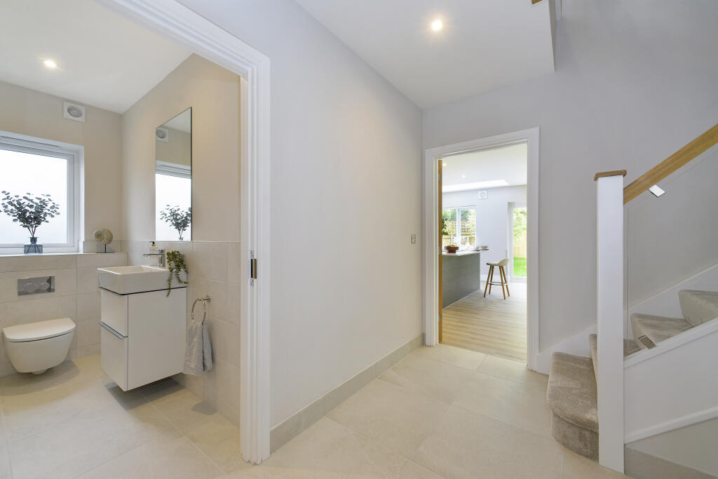 Downstairs cloakroom