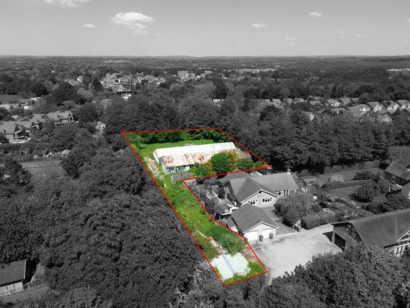 Aerial shot site area