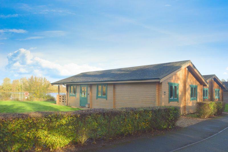 Lodge from the parking area