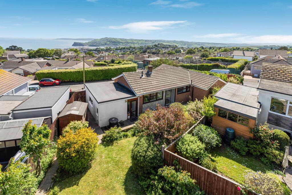 Rear of property with views