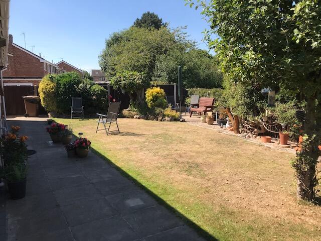 Rear garden