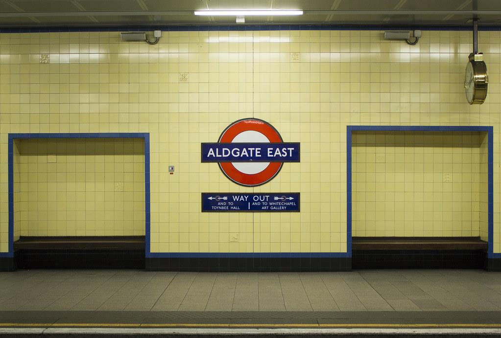 ALDGATE EAST STATION