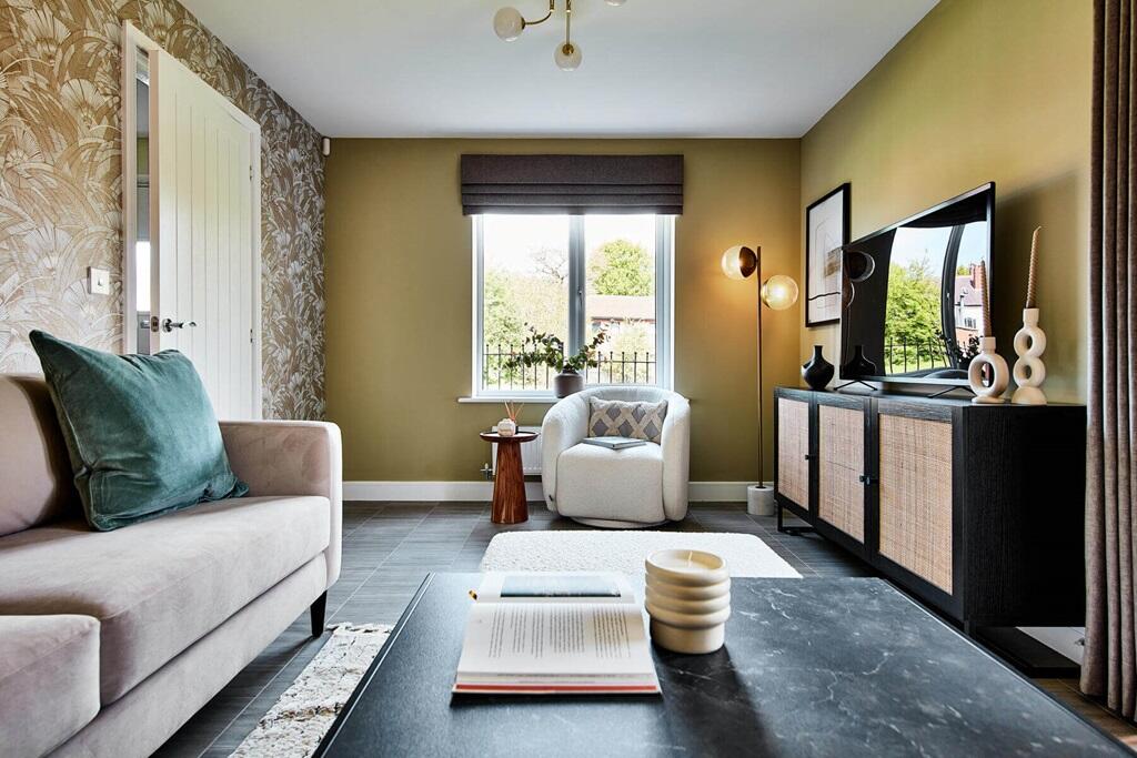 A perfect space to unwind and relax - typical Taylor Wimpey home