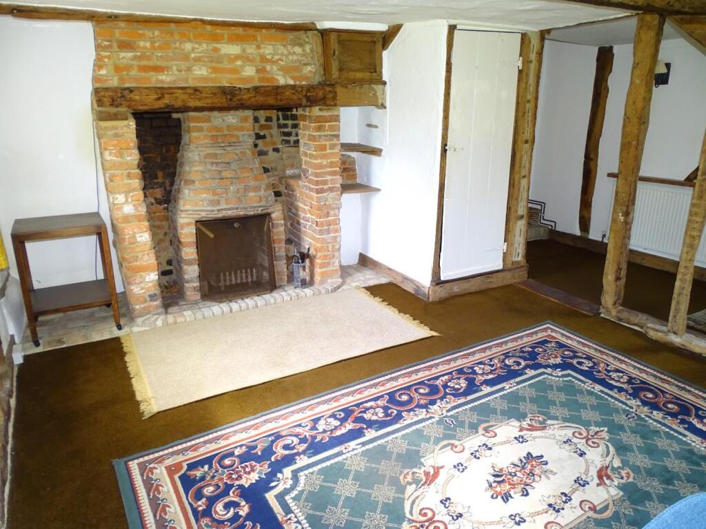 FEATURE BRICK FIREPLACE