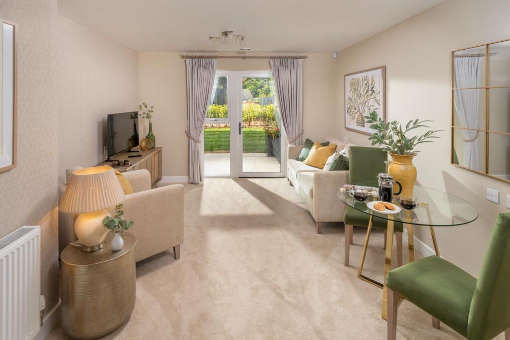 Show home living room