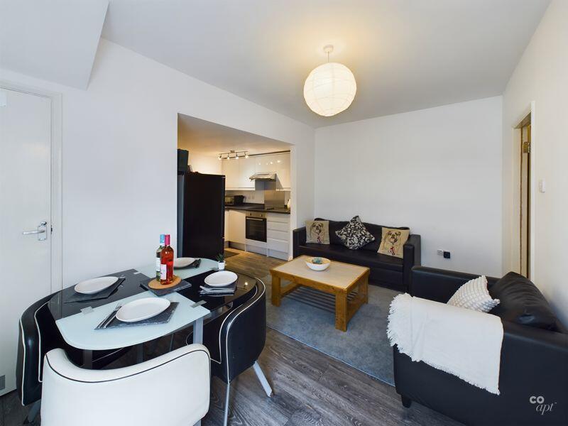 open plan living area 