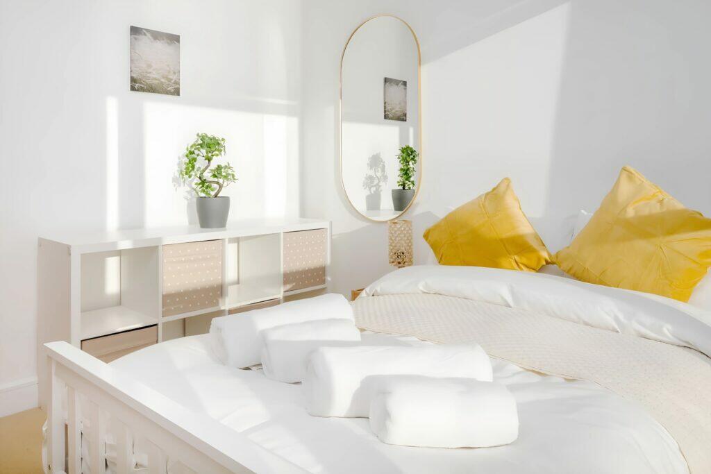 Hanover House- Overview of Master Bedroom