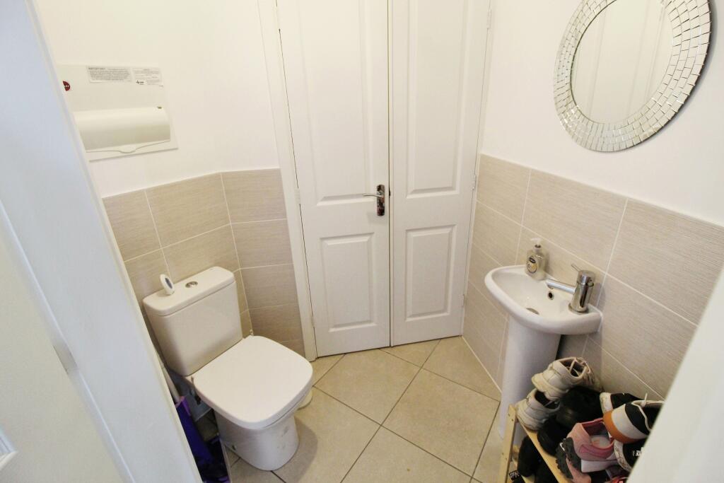 Ground floor cloakroom
