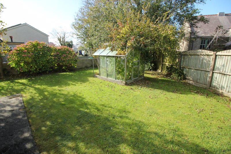 side / rear garden