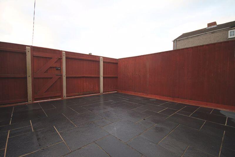 Rear garden