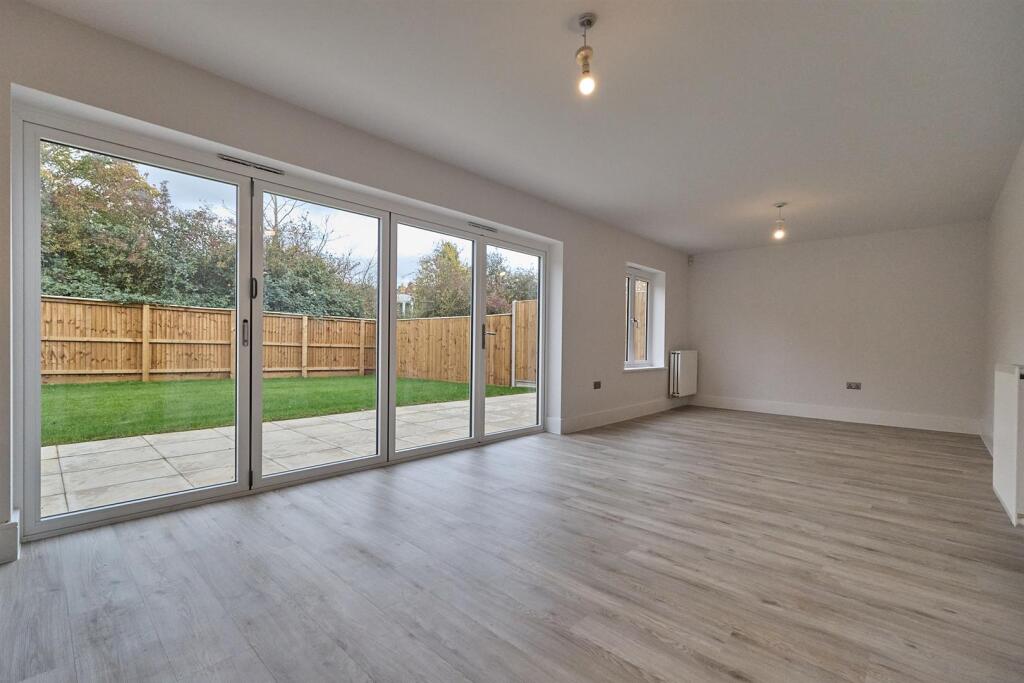 Open plan Living Dining kitchen to rear