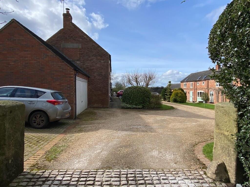 BRICK DOUBLE GARAGE