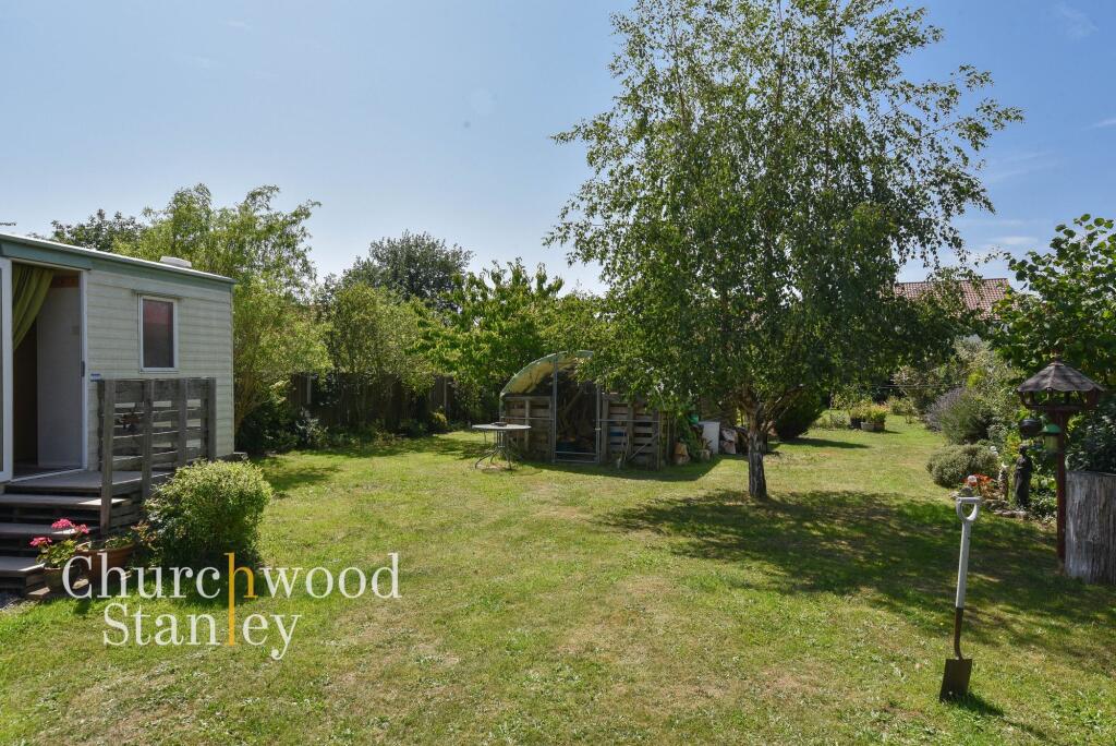 Rear garden