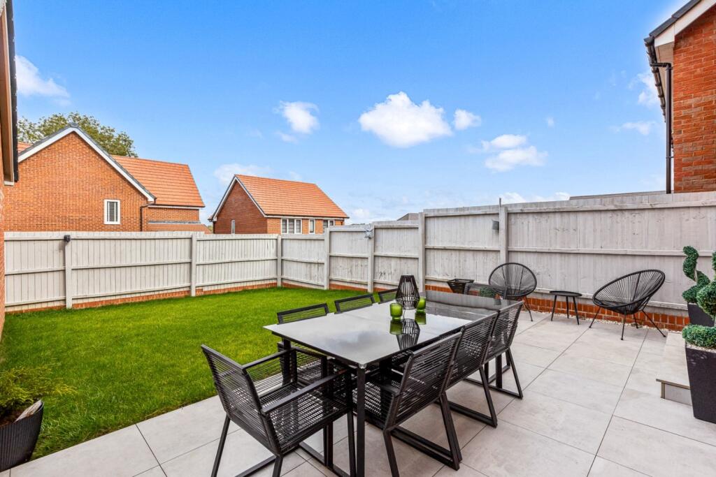 Rear garden