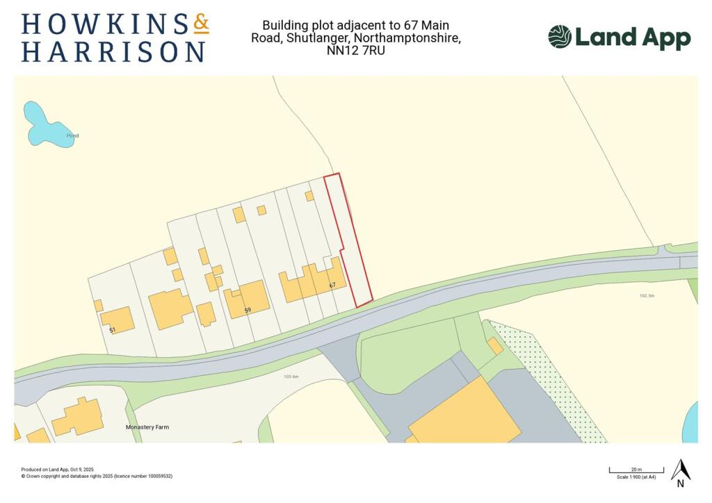 Land App- Building plot adjacent to 67 Main Road, 