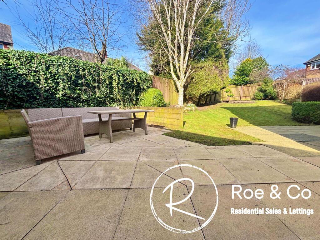 Rear garden