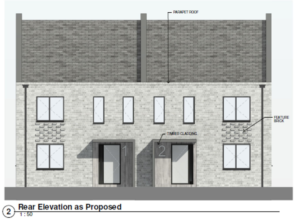 Proposed Rear Elevation