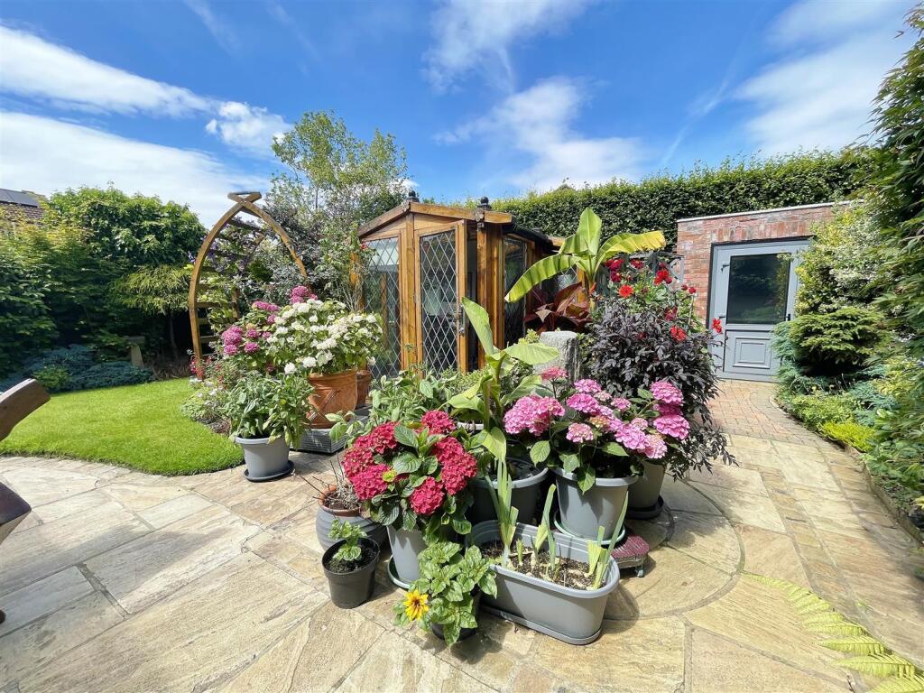 Rear External Storage Shed