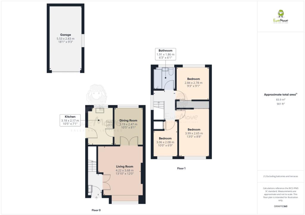 Campion Close Floorplan.