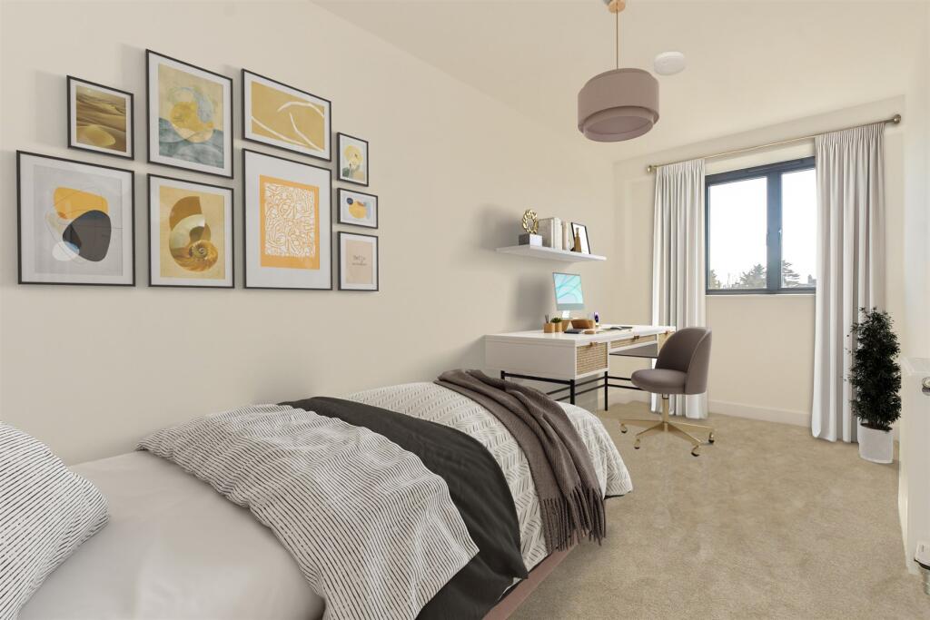 Bedroom 2 Staged