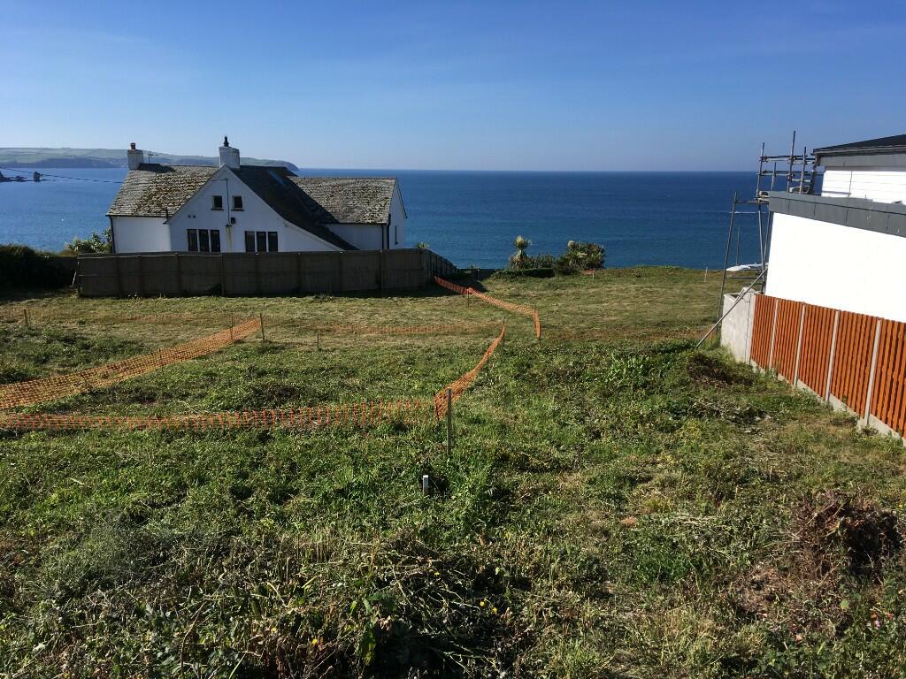 view of plot access 