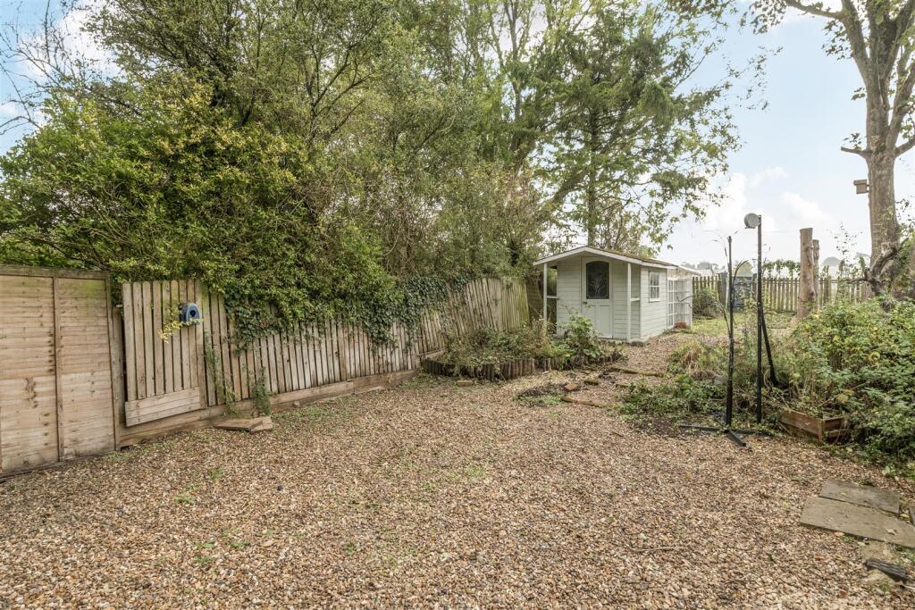Rear garden
