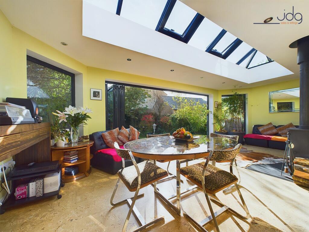 Extended open plan living area